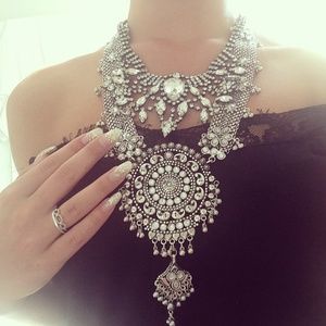 Shlimp and Ulrich London statement necklace